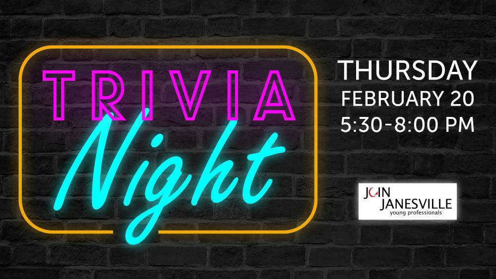 "Trivia for a Cause", a JOIN Janesville Young Professionals Event